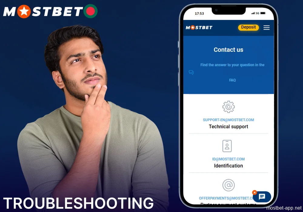 Mostbet troubleshooting for players from Bangladesh